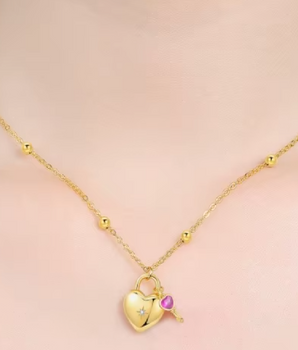 The Winona Heart Necklace / 925 Sterling Silver - Nina Kane Jewellery