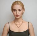 The Daniela Layered Necklace view 2