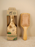 Sunflower Bamboo Paddle Hair Brush view 2