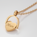 The Stephanie Rotating Heart Necklace view 1