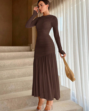 The Rhea Bodycon Maxi Dress - Nina Kane Jewellery