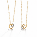 The Micheala Mixed Metal Necklaces view 1