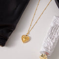 Katherine Diamond Heart Necklace view 7