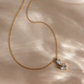 The Lexi Diamond Necklace view 5