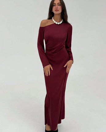 The Miranda Off Shoulder Dress - Nina Kane Jewellery