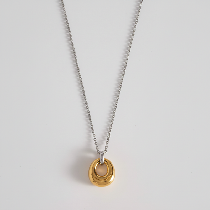 The Donatella Mixed Metal Necklace