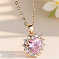 The Gloria Heart Necklace view 2