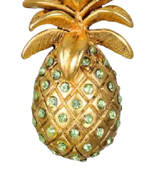 The Golden Pineapple Charm / 18K Gold Plated - Nina Kane Jewellery
