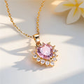The Gloria Heart Necklace view 4