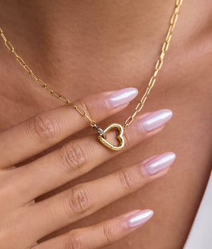 The Micheala Mixed Metal Necklaces / 18K Gold Plated