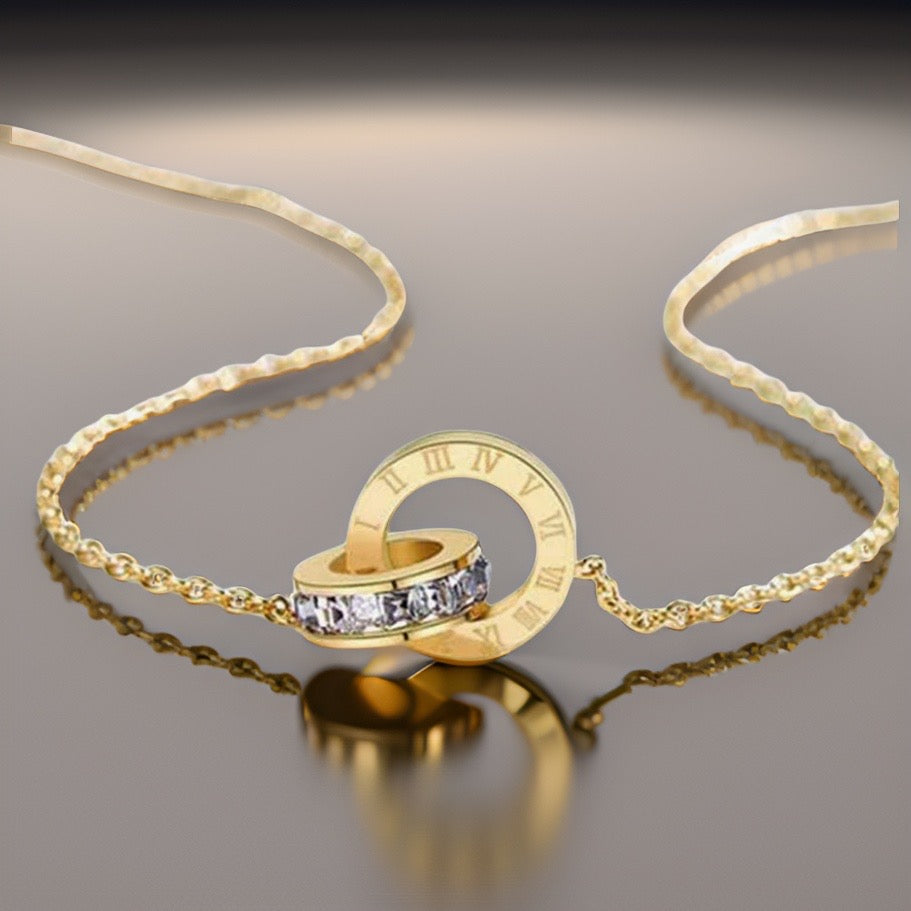 Birkley Roman Necklaces / Titanium Steel - Nina Kane Jewellery