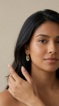 The Yvonne Crystal Earrings view 2