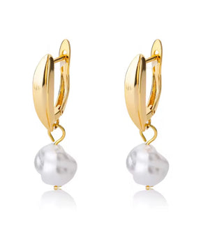Adrianne Pearl Earrings - Nina Kane Jewellery