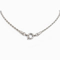 The Silver Twist Charm Necklace view 1