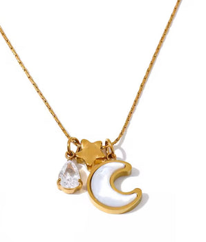 The Luna Charm Necklace - Nina Kane Jewellery
