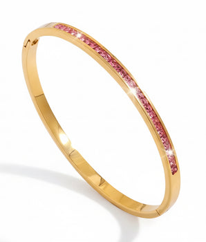 The Pink Martini Bangle - Nina Kane Jewellery