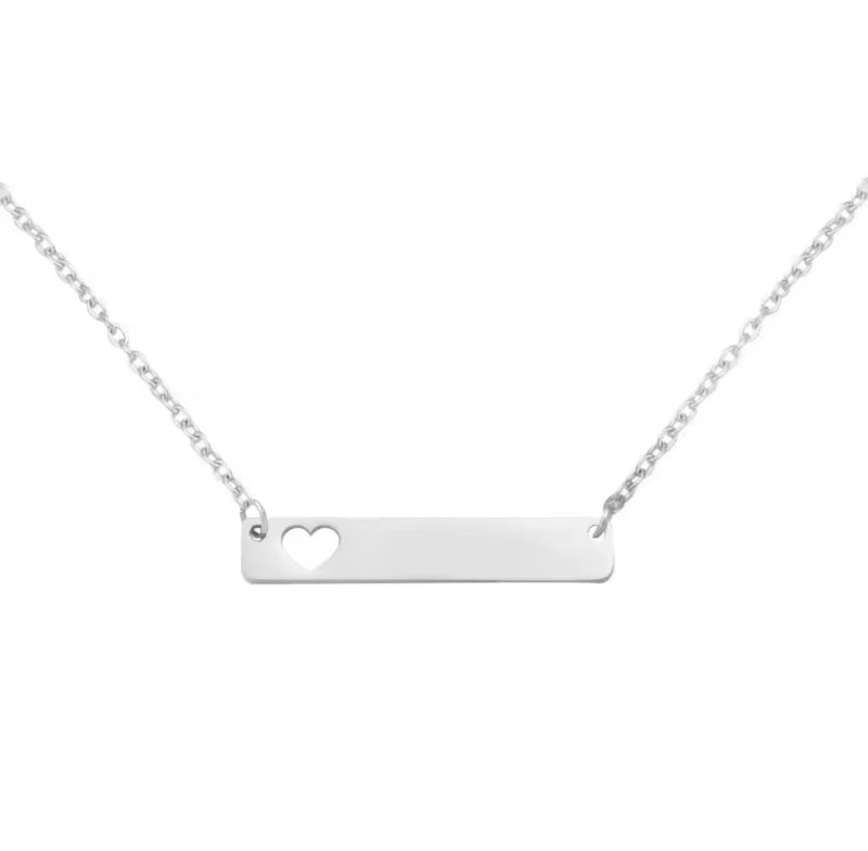 Nicole Personalised Tab Necklaces
