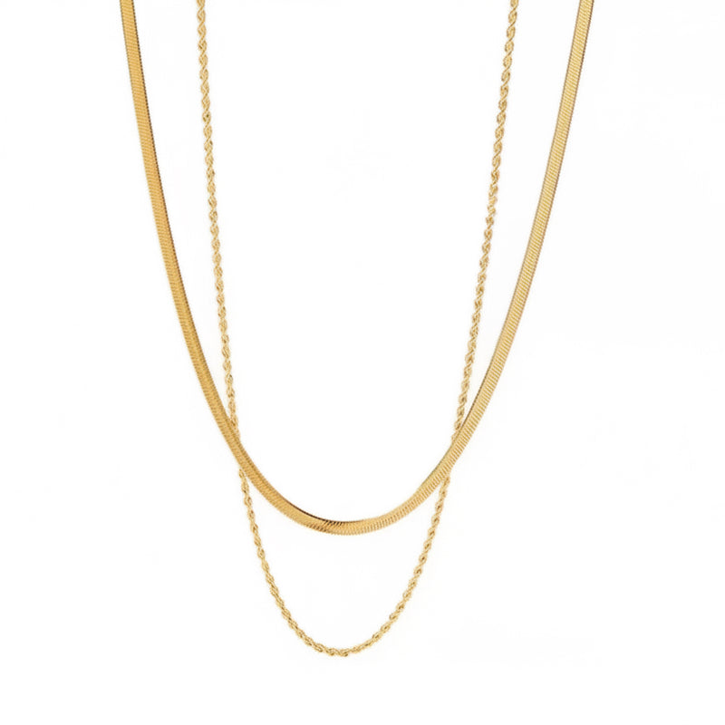 Emma Double Layered Necklace
