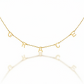 Olga Dainty Personalised Name Necklace view 1