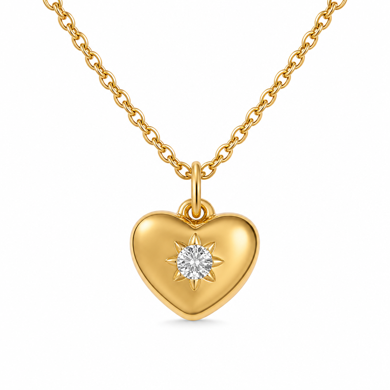 The Heart of Gold Necklaces