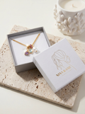 Pearl & Gemstone Charm Necklace view 5