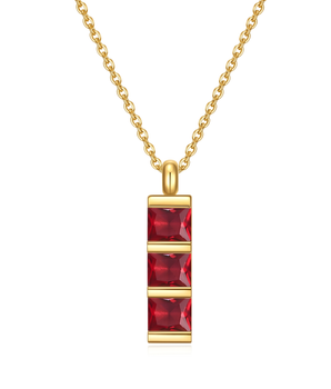 The Stacked Stone Necklaces