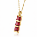 The Stacked Stone Necklaces view 2