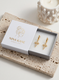 The Juliet Cross Earrings view 5