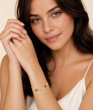 The Charmed Clover Bracelet
