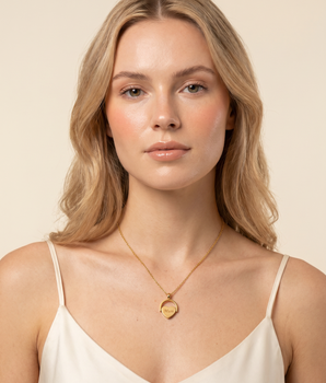 The Stephanie Rotating Heart Necklace - Nina Kane Jewellery