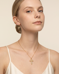 The Juliet Cross Necklace view 3