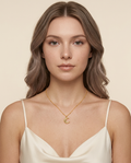 The Golden Moon Necklace view 2