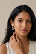 The Yvonne Crystal Earrings view 5