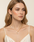 The Clara Two Chain Necklace view 3