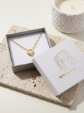 The Pearl Heart Lock Necklace view 5