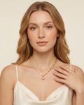 The Clara Two Chain Necklace view 2