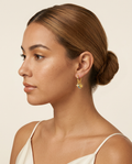 The Celestial Trio Charm Earrings view 3