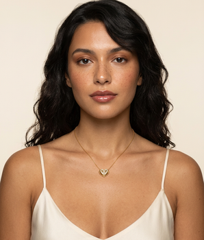 The Fluttering Hearts Necklace - Nina Kane Jewellery