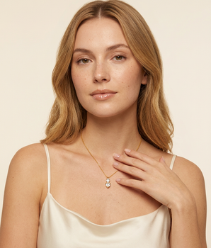 The Lexi Diamond Necklace - Nina Kane Jewellery