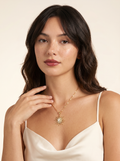 The Celeste Sun & Moon Pendant view 3