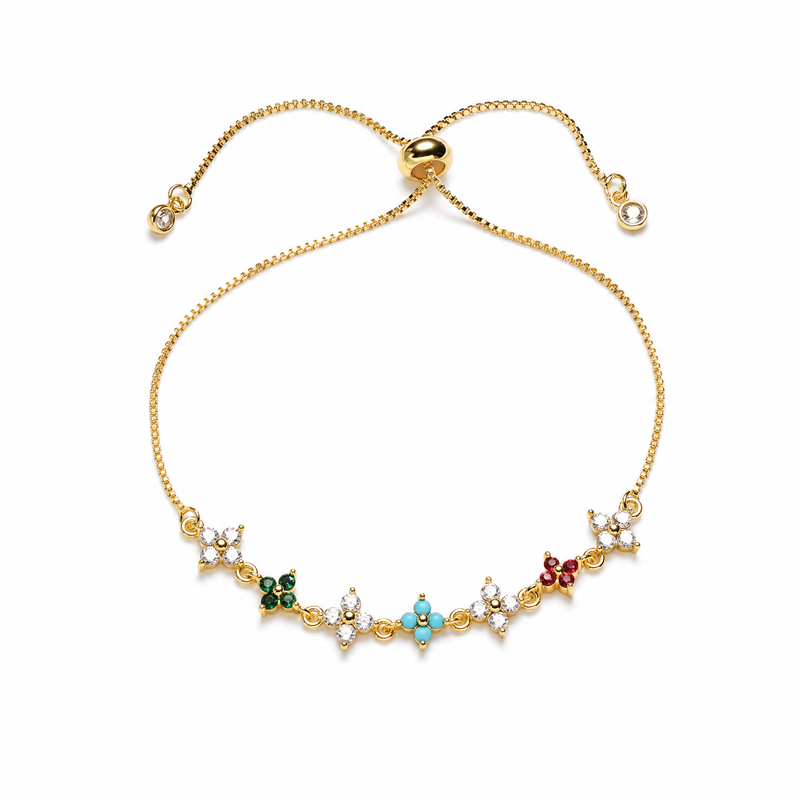 The Charmed Clover Bracelet