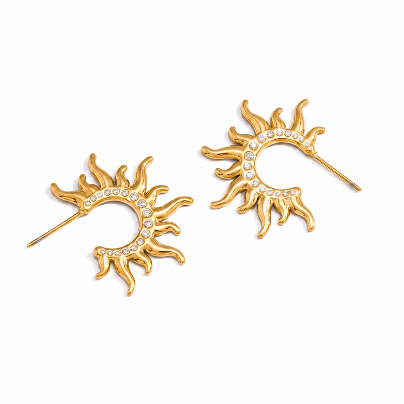 The Sunburst Earrings