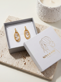 The Yvonne Crystal Earrings view 4