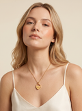 The Stephanie Rotating Heart Necklace view 3