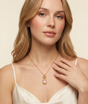 The Liberty Pink Necklace - Nina Kane Jewellery