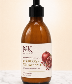 Raspberry & Pomegranate Hand & Body Lotion - Nina Kane Jewellery