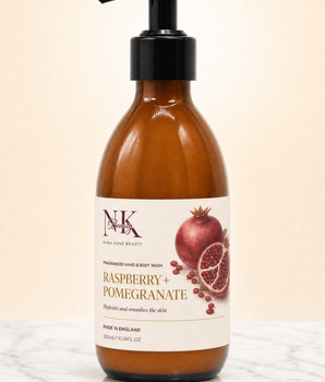 Raspberry & Pomegranate Hand & Body Wash - Nina Kane Jewellery