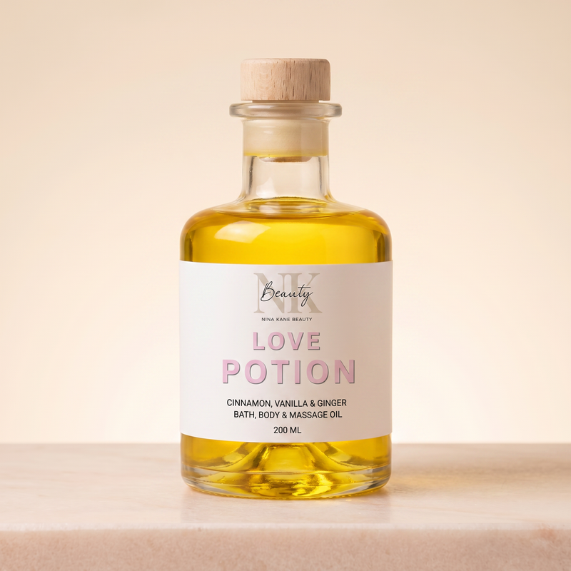 Love Potion Luxury Bath, Body & Massage Oil