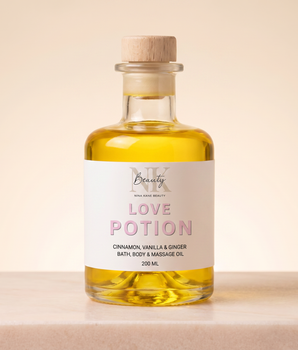 Love Potion Luxury Bath, Body & Massage Oil - Nina Kane Jewellery