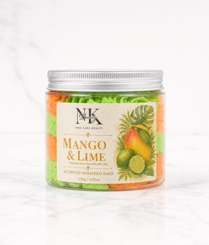 Organic Mango & Lime Whipped Soap - Nina Kane Jewellery